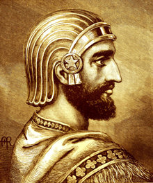 Nagy Kürosz, Perzsia első királya i. e. 539-ben felszabadította Babilon városának rabszolgáit.