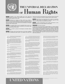 Az Emberi Jogok Egyetemes Nyilatkozata számos más emberi jogi törvénynek és egyezménynek volt az előzménye a világ minden táján.